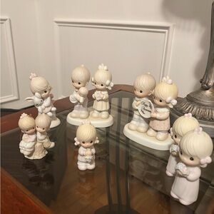 Adorable Figurine Set with Pastel Accents